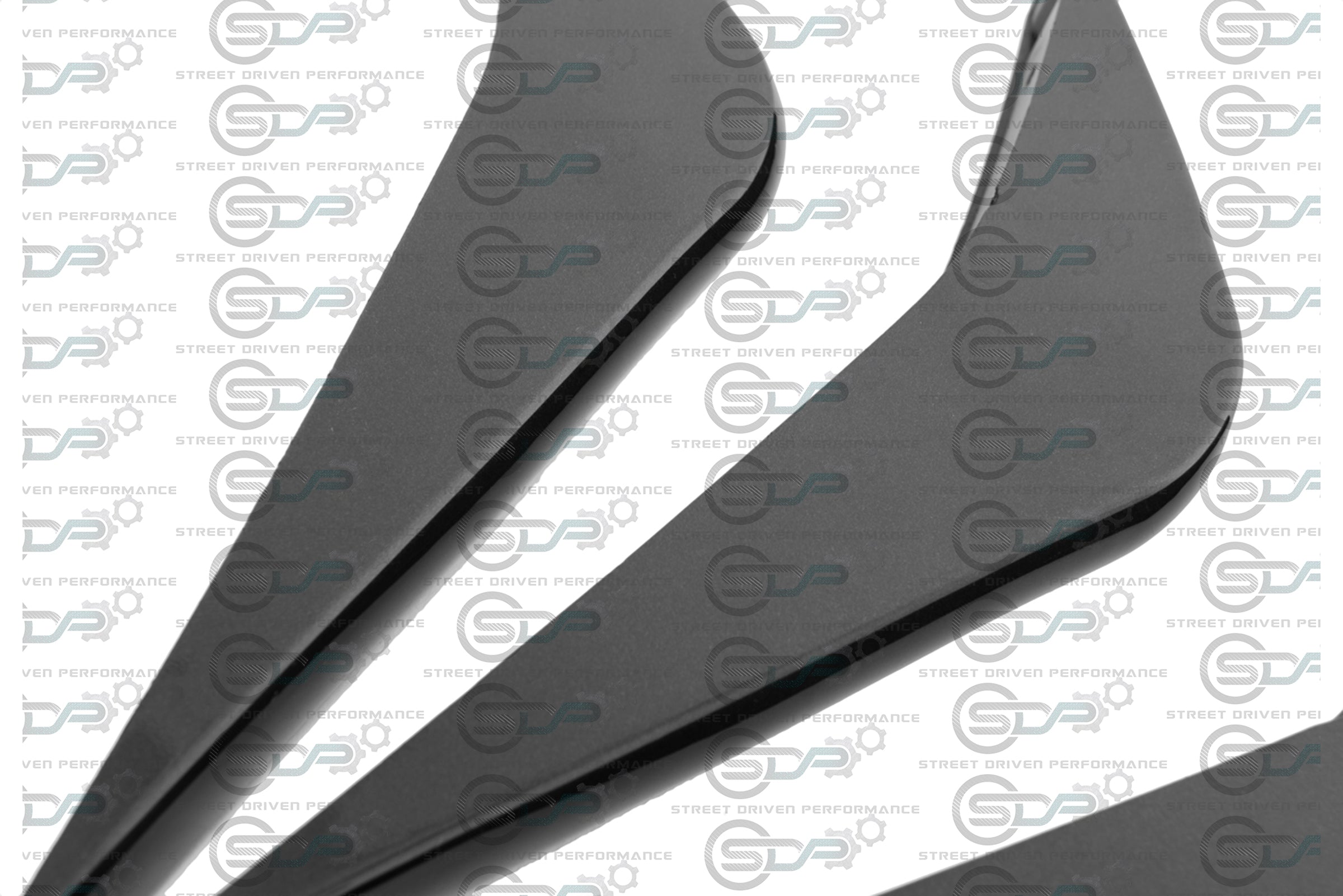 2014-2019 C7 Corvette - Rear Bumper Diffuser Fins